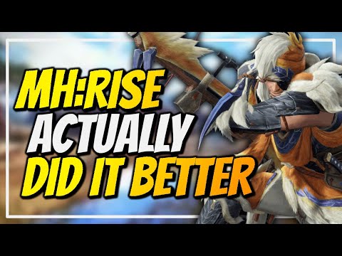 MONSTER HUNTER RISE DID IT BETTER THAN WORLD