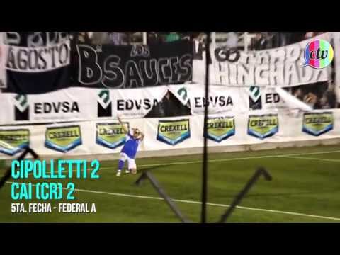 Cipolletti 2 - 2 CAI: gol de Aynol