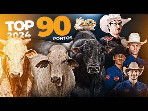 TOP 90 Pontos!  Melhores Montarias em Touros - ACR SUPERS STARS 2024