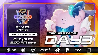 【PUACL2026 東南アジアリーグ】Day 3  | Pokémon UNITE Asia Champions League 2026 SEA League | （英語配信のみ）