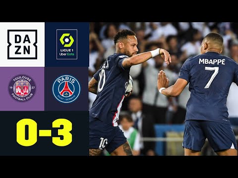 PSG-Traum-Trio zaubert in Toulouse: Toulouse – PSG 0:3 | Ligue 1 | DAZN Highlights