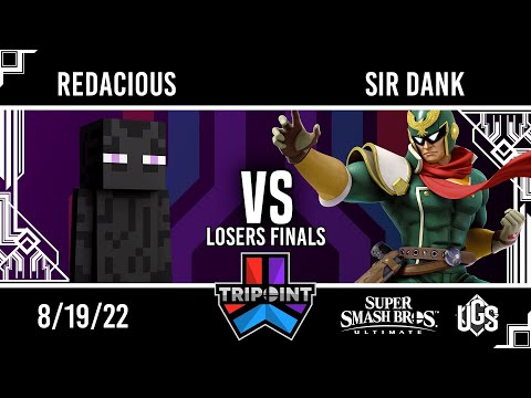 Tripoint Smash 156  -  Losers Finals  -  Redacious(Steve) Vs. Sir Dank(Captain Falcon)