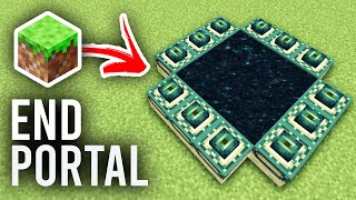 How To Make A End Portal In Minecraft (All Platfor