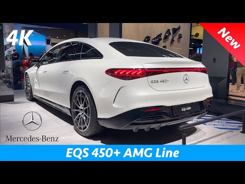 Mercedes EQS 450+ 2022 - FULL Review | Exterior - Interior (AMG Line), Hayper Screen, PRICE