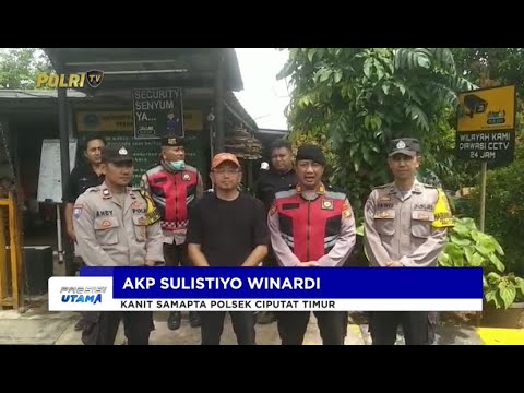 POLRES TANGSEL GELAR PATROLI RUMAH KOSONG