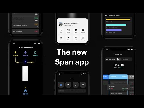 SPAN reinvented the hundred year old electric panel. The SPAN app brings it to life.