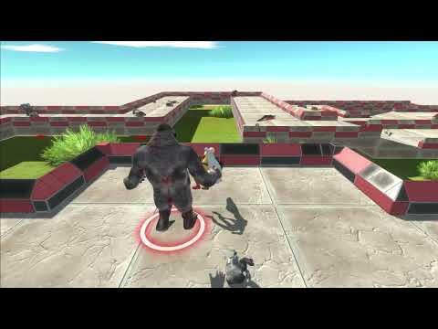 Saitama One punch man DEATH RUN - Animal Revolt Battle Simulator