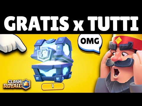 BAULE GRATIS se RITORNI su CLASH ROYALE!