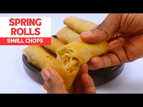 SPRING ROLLS RECIPE