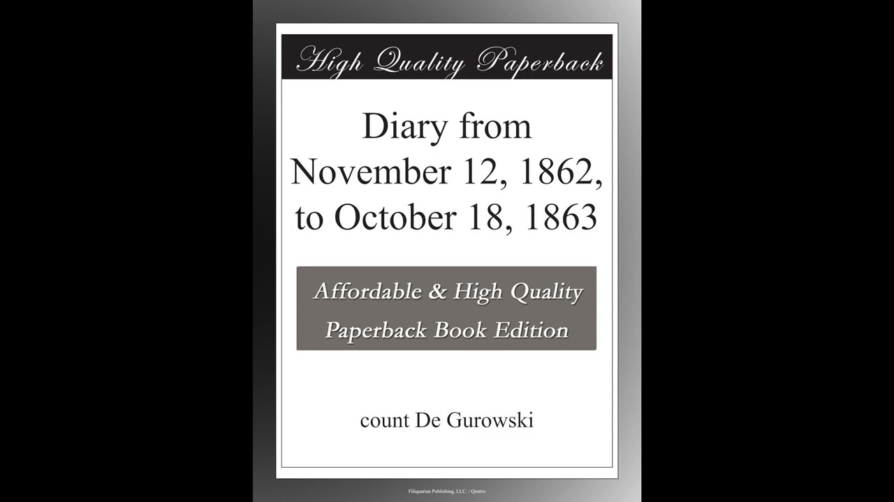 Diary from November 12, 1862, to October 18, 1863