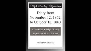 Diary from November 12, 1862, to October 18, 1863