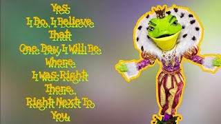 The Prince Performs "Lay Me Down" By Sam Smith (Lyrics) | The Masked Singer