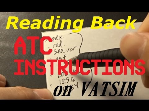 VATSIM Tip: How To Readback ATC Instructions (IFR Clearances)