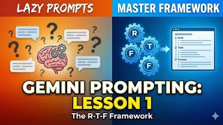 How to Prompt Google Gemini Like a Pro | Lesson 1: Basics