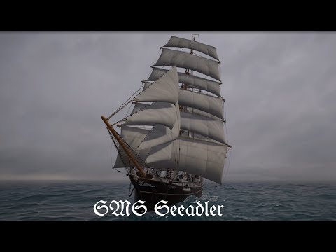 SMS Seeadler  - A virtual tour on board of the famous commerce raider -- Unity Simulation