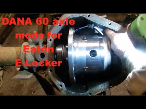 Dana 60 axle E locker mods by BSF Recovery Team