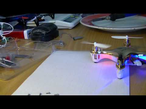 MongoTV_519  - Part 2 - Mongo Drones - Solder 2 Motors On HT F803C Micro Drone And Testfly