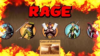 Shadow Fight 2. Gates of Shadows Rage Compilation.