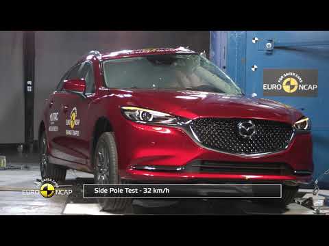 Euro NCAP Crash Test of Mazda 6 - 2018