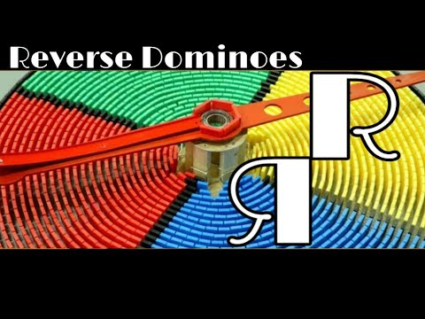 250,000 Dominoes in REVERSE