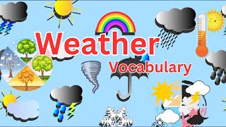 Weather Vocabulary || Weather Vocabulary in English