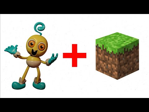 Baby Long Legs + Minecraft = ??? | Poppy playtime animation | # 56