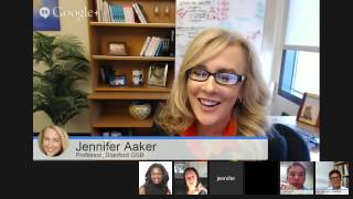 Virtual Roundtable: Jennifer Aaker, Marketing Professor, Stanford Graduate School of Business