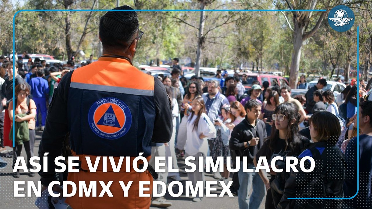 Simulacro CDMX y Edomex: fallan alertas y registran indiferencia en participar
