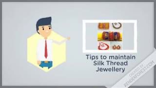 Tips to maintain silk thread jewellery