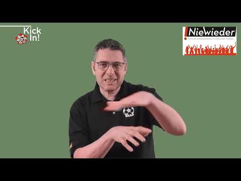 KickIn! News in deutscher Gebärdensprache - Nie wieder - Erinnerungstag im deutschen Fußball
