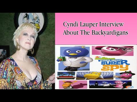 Cyndi Lauper Talks About The Backyardigans