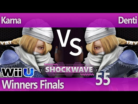 SW 55 Smash 4 - Karna (Sheik) vs TLOC | Denti (Sheik, Luigi) - Winners Finals