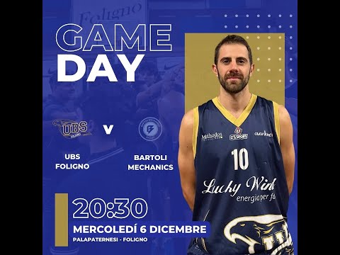 13° Giornata Campionato Serie C Unica: UBS Foligno Basket - Bartoli Mechanics Basket