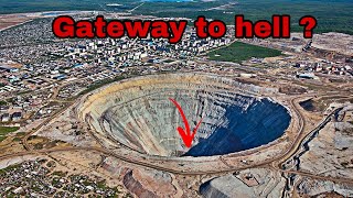 The world’s deepest man-made hole ( terrifying discovery ) #shorts