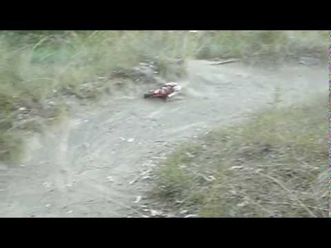Modified SR4  1/4 RC  Dirt Bike  16  slo mo