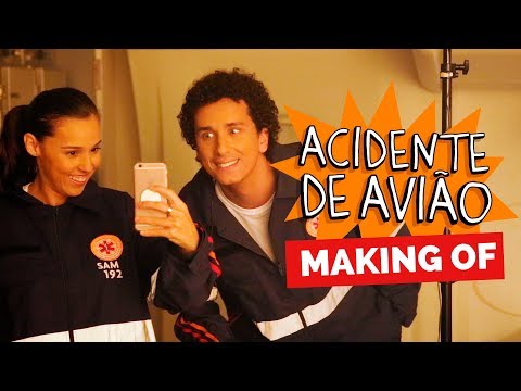 MAKING OF – ACIDENTE DE AVIÃO