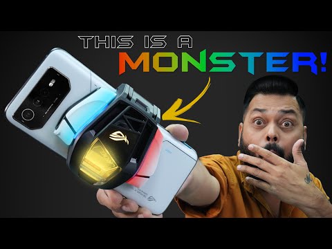 Asus ROG Phone 6 Pro Unboxing & First Impressions⚡India's First SD 8+ Gen 1 Monster Phone 😮