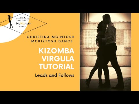 How to do Kizomba virgula follow and lead