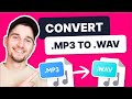 How To Convert MP3 to WAV | Free Online Audio Converter