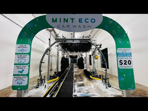 Mint Eco Car Wash West Palm Beach (Golden Lakes Blvd) - 4K Inside & Outside Perspectives