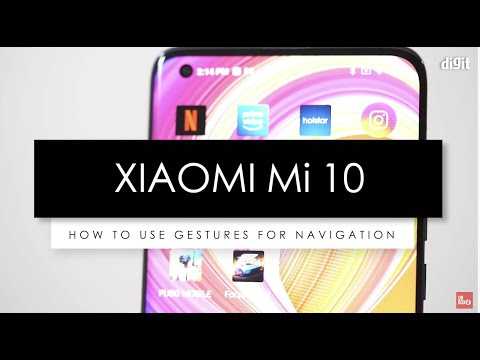 Xiaomi Mi 10 - How to Use Gestures For Navigation