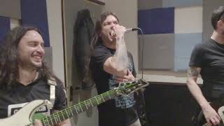 La banda LEO JIMÉNEZ ensayando &quot;METAL WARRIORS&quot; de Manowar