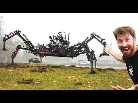 Our BIGGEST project yet! (SPIDER MECH!)