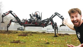 Our BIGGEST project yet! (SPIDER MECH!)