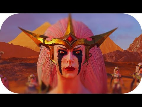 Total War: Warhammer II 🌛 Battle Cast 🌛 Dark Elves vs. Bretonnia