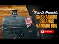 How To Assemble An SnS Kamado Ceramic Kamado BBQ