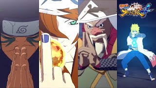 歴代五影 術集 奥義集 All Kage Jutsus 【NARUTO -ナルト- 疾風伝 ナルティメットストーム4】 【Naruto Ultimate Ninja Storm 4】