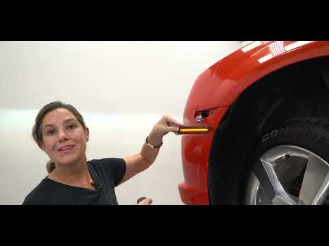 Innovative Styling Concept LED Sidemarker Install on 2010-2015 Camaro SS - Phastek Install