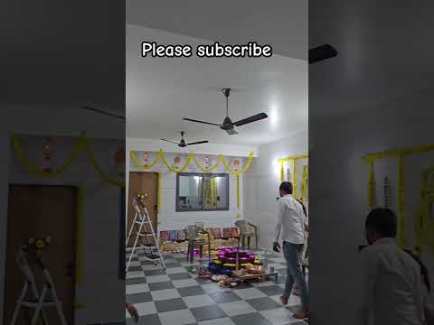 Gruh Pravesh decoration ideas |Traditional Gruh Pravesh decor #GruhPravesh #GruhPraveshDecoration