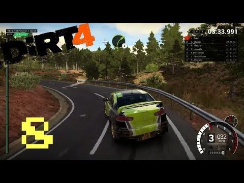 Dirt 4 Gameplay With James Dunn Part 8 (PS4)